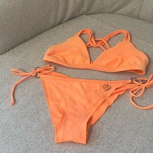 Body Glove Bikini Set Neon Orange XS